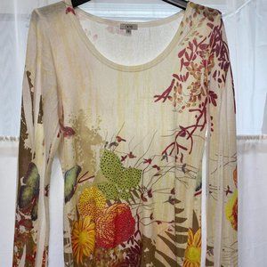 Cache Fall Sweater Size Medium